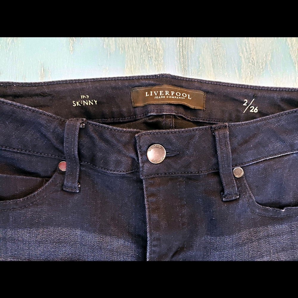 LiverPool jeans company stonewash skinny jeans - Picture 4 of 6